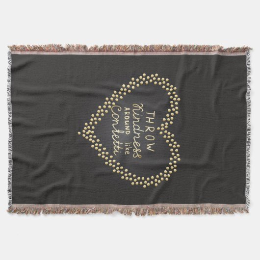 Couverture La gentillesse de jet aiment autour des confettis (Devant)