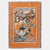 Couverture La grande exposition de bannière "la fille de (devant Vertical)