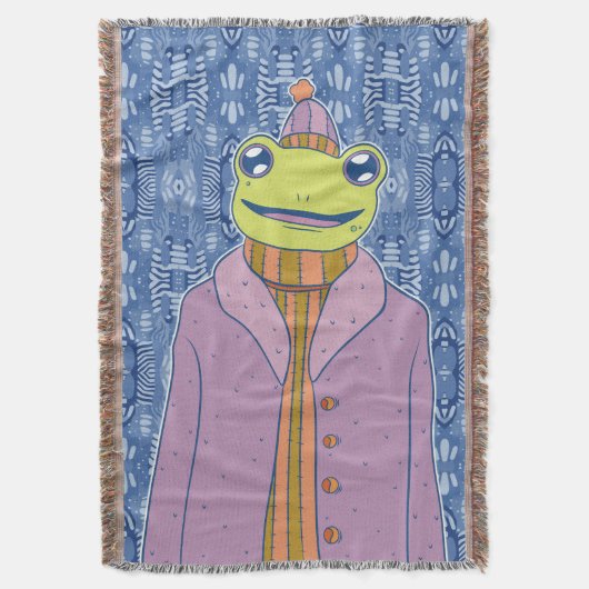 Couverture La grenouille douillette (devant Vertical)