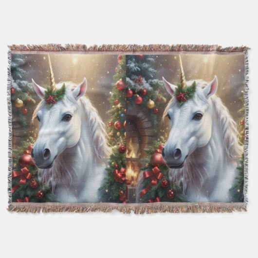 Couverture « La Licorne de Noël » (Devant)