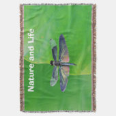 Couverture La nature verte et la libellule de vie (devant Vertical)