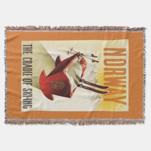 Couverture La Norvège - le berceau du ski (Devant)