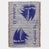 Couverture La pièce du garçon de monogramme de capitaine (devant Vertical)