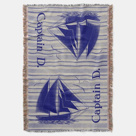 Couverture La pièce du garçon de monogramme de capitaine (devant Vertical)