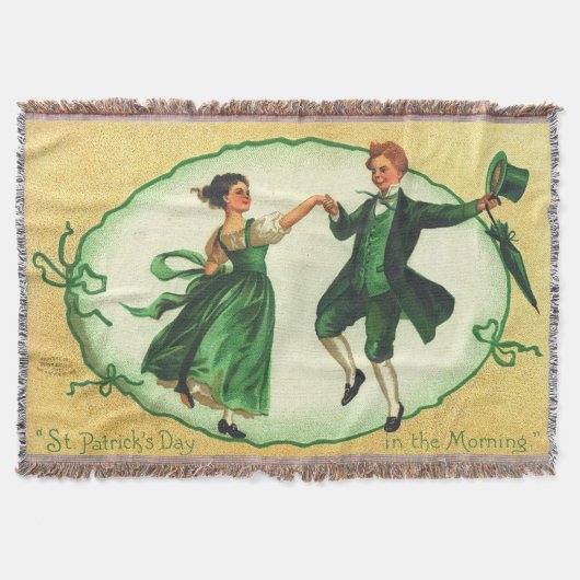 Couverture "La Saint-Patrick au matin." Carte ancienne (Devant)