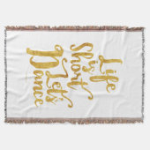 Couverture La vie est courte Danse (Devant)