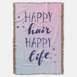 Couverture La vie heureuse de cheveux heureux