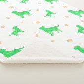 Couverture Labrador - Cadeau vert Pastel minimum (3/4)