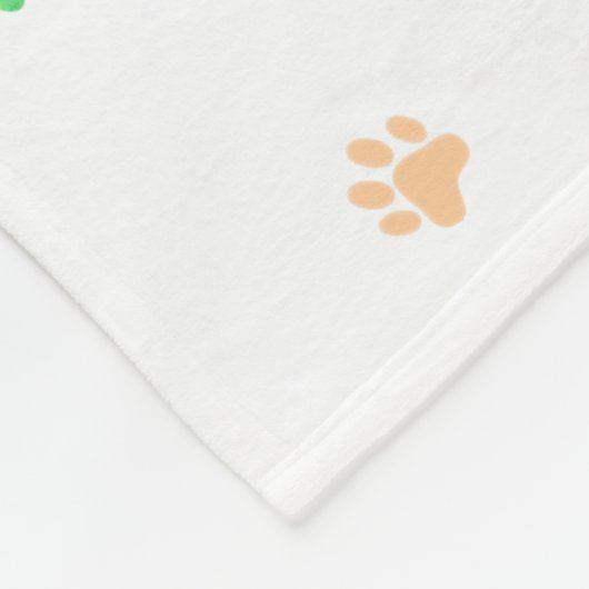 Couverture Labrador - Cadeau vert Pastel minimum (Coin)