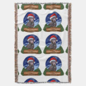 Couverture Labrador Retriever Christmas (devant Vertical)