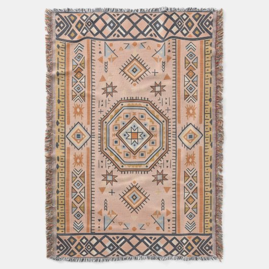 Couverture Labyrinthe Doré – Géométrie Marocaine Moderne (devant Vertical)