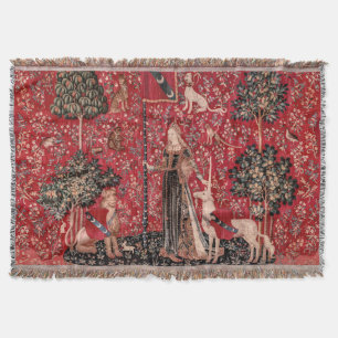 Couverture Lady et Unicorn Moyen Tapestry Touch
