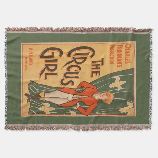 Couverture L'affiche théâtrale #1 de fille de cirque (Devant)
