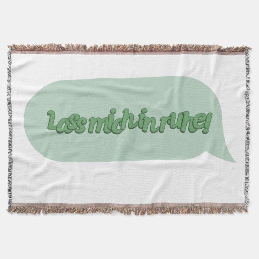 Couverture Laisse-moi tranquille ! (Devant)