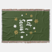 Couverture "Laissez-le neiger ! "Noël de calligraphie (Devant)