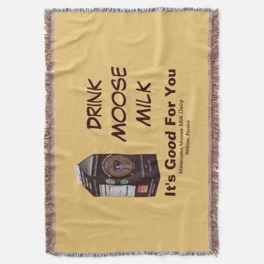 Couverture Lait d'orignal Matanuska (devant Vertical)