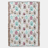 Couverture l'amour de cage à oiseaux badine le motif (devant Vertical)