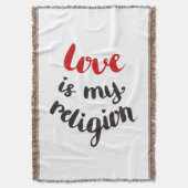 Couverture L'amour est ma religion (devant Vertical)