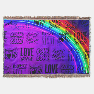 Couverture L'amour gagne Gay pride LBGQT Arc-en-ciel