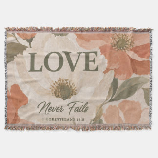 Couverture L'AMOUR NE MANQUE JAMAIS | Cadeau de mariage chrét