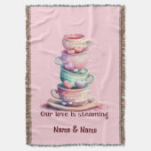 Couverture L'Amour Vapeur De Jolies Tasses De Café (devant Vertical)