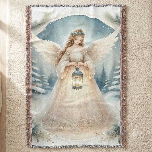 Couverture L'ange céleste de l'hiver Lanterne de l'Espoir