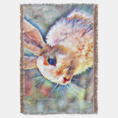 Couverture lapin aquarell (devant Vertical)