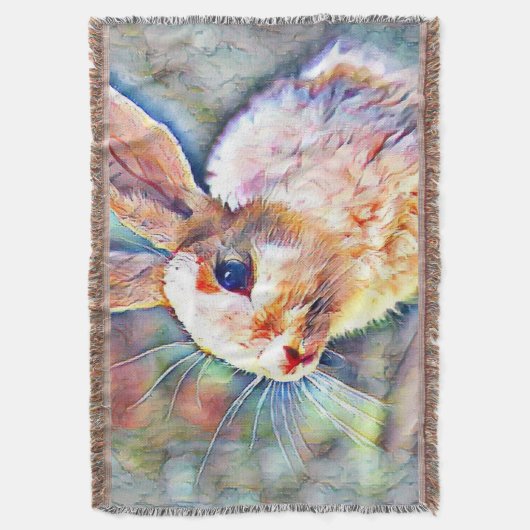 Couverture lapin aquarell (devant Vertical)