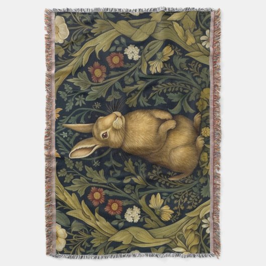 Couverture Lapin dans la forêt style Art nouveau (devant Vertical)