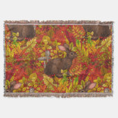 Couverture Lapin d'automne en rouge (Devant)