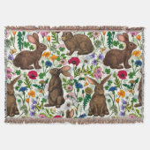 Couverture Lapins et fleur sauvage (Devant)