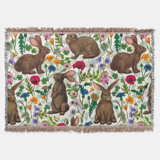 Couverture Lapins et fleur sauvage (Devant)