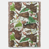 Couverture Lapins et flore boisée 4 (devant Vertical)