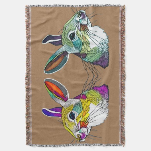 Couverture Lapins Vibrants Triptyque (devant Vertical)