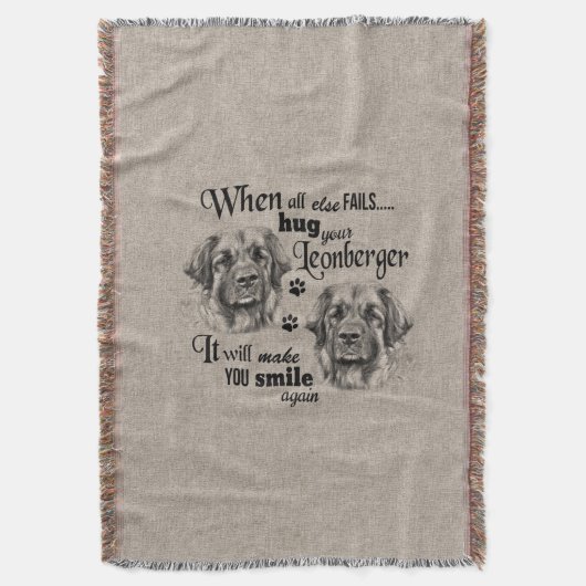 Couverture L'art de Leonberger quand tout échoue citation (devant Vertical)