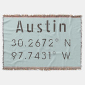 Couverture Latitude et Longitude d'Austin (Devant)