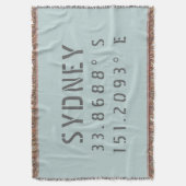 Couverture Latitude et longitude de Sydney (devant Vertical)