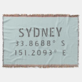 Couverture Latitude et longitude de Sydney (Devant)