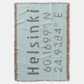Couverture Latitude Longitude d'Helsinki (devant Vertical)