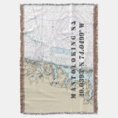 Couverture Latitude Longitude Hometown NJ Carte nautique (devant Vertical)