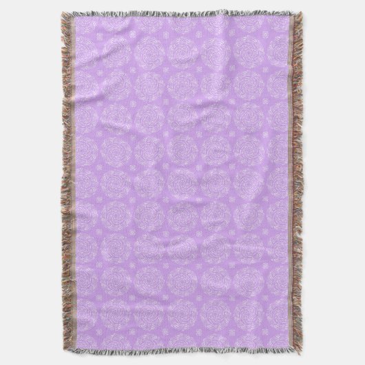 Couverture Lavender Mandala (devant Vertical)