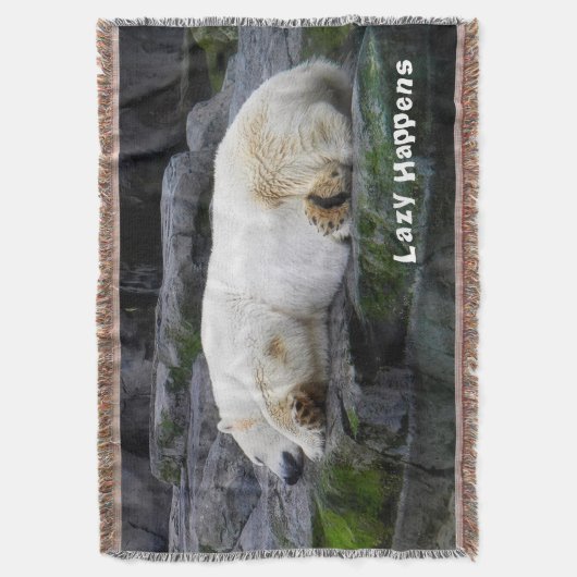 Couverture Lazy arrive Ours Polaire (devant Vertical)