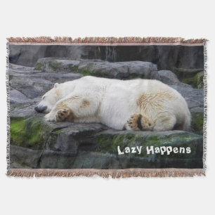 Couverture Lazy arrive Ours Polaire
