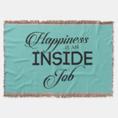 Couverture Le Bonheur Est Un Travail Intérieur (Devant)