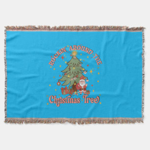 Couverture Le Cadeau De Noël En Rockin Autour Du sapin De Noë