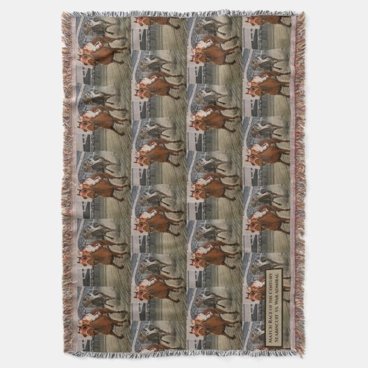 Couverture Le cheval de course Thoroughbred gagne (devant Vertical)