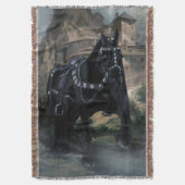 Couverture Le Cheval Médiéval - Blanket (devant Vertical)