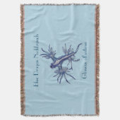 Couverture Le Dragon Bleu Nudibranch par Chrissy Wild (devant Vertical)