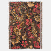 Couverture Le dragon japonais koi motif. (devant Vertical)