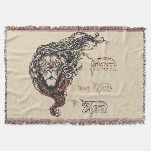 Couverture Le fer aiment un lion dans Zion, musique de (Devant)